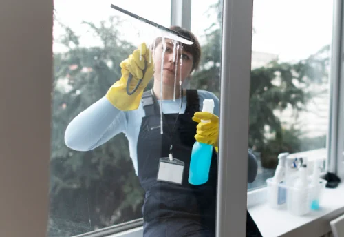 Nettoyage de vitres intérieures et extérieures à Proissans